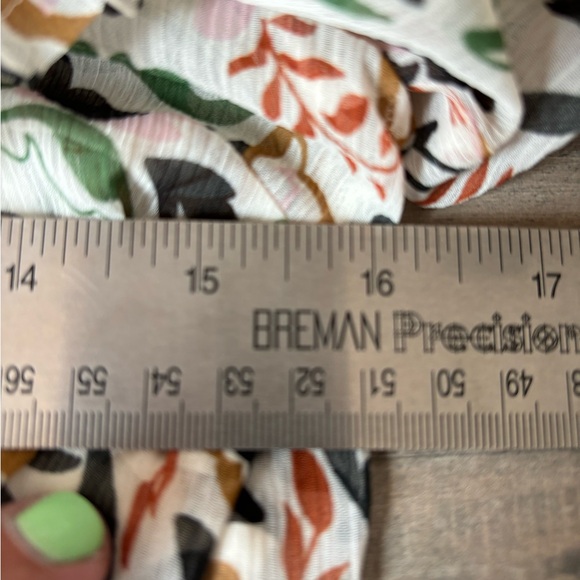 Ted Baker London Aishia Long Sleeve Floral Print Ruffle Long Sleeve Dress - Picture 6 of 16